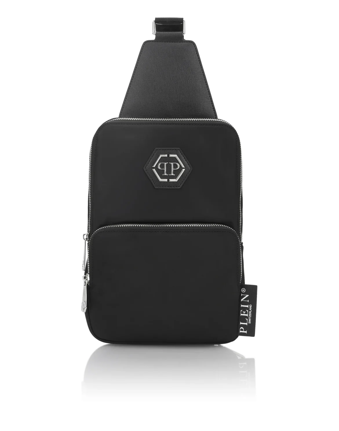 Nylon Cross Body Bag, цвет: Черный