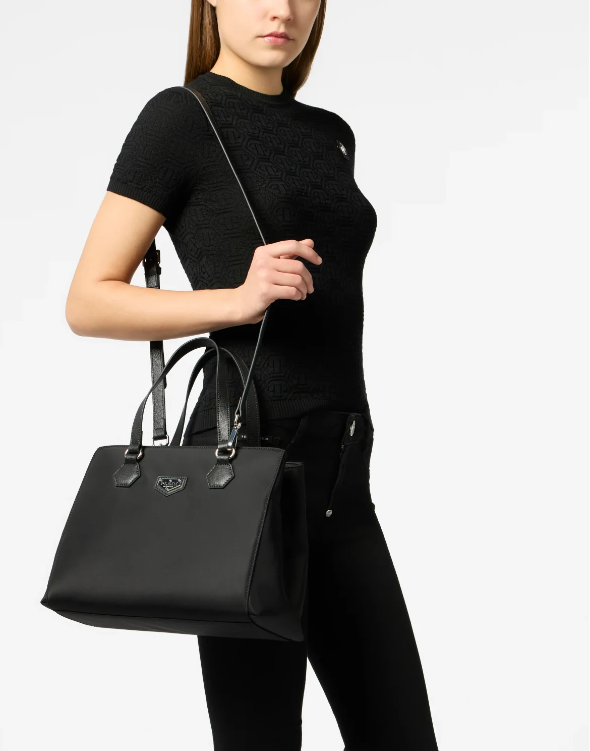 Nylon Daily Bag, цвет: Черный