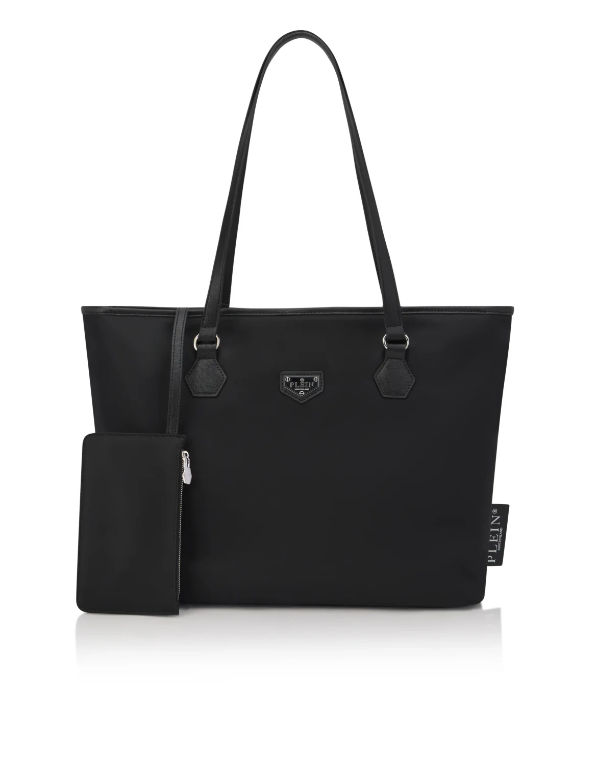 Nylon Shopper Bag, цвет: Черный