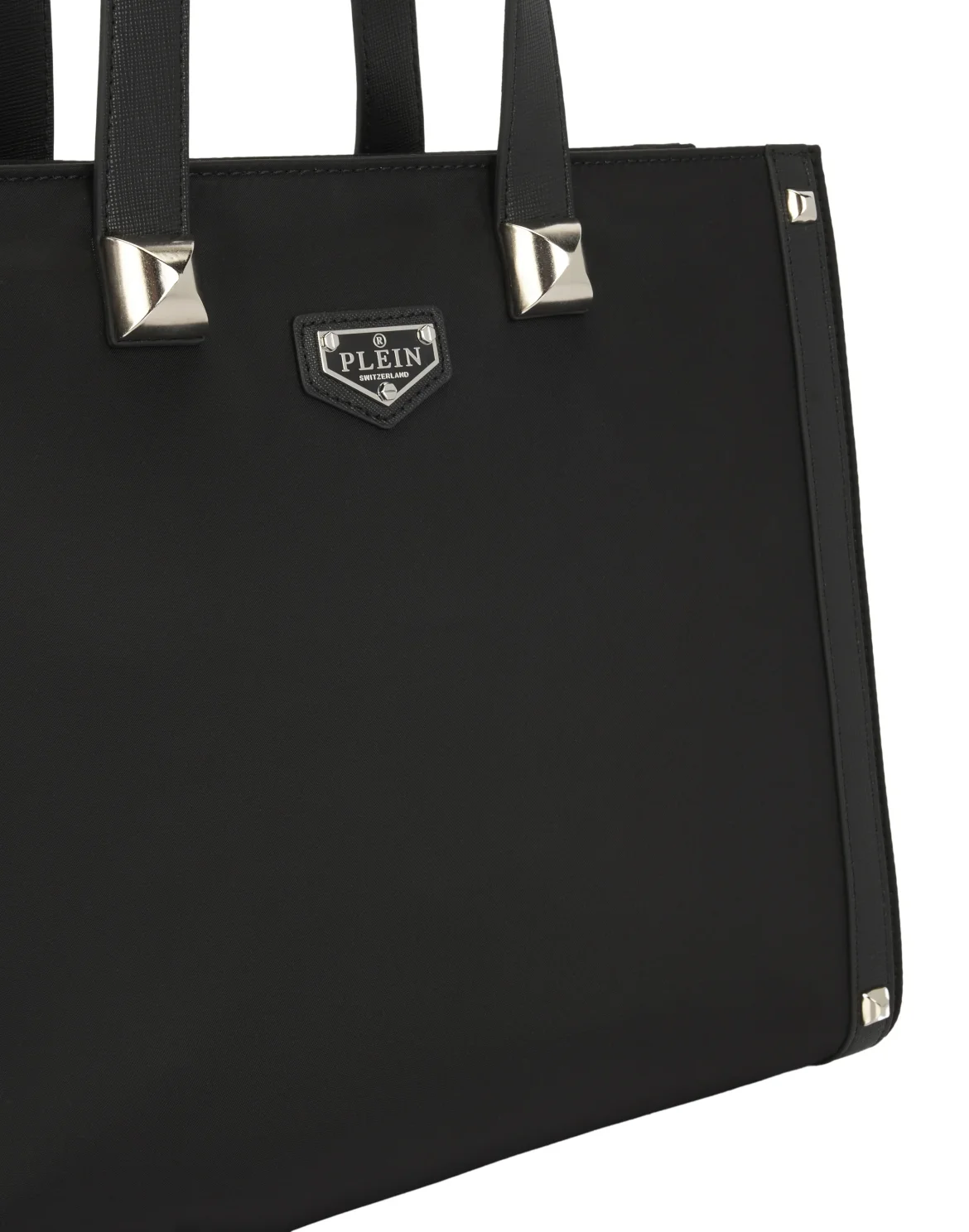 Nylon Tote Bag Studs, цвет: Черный