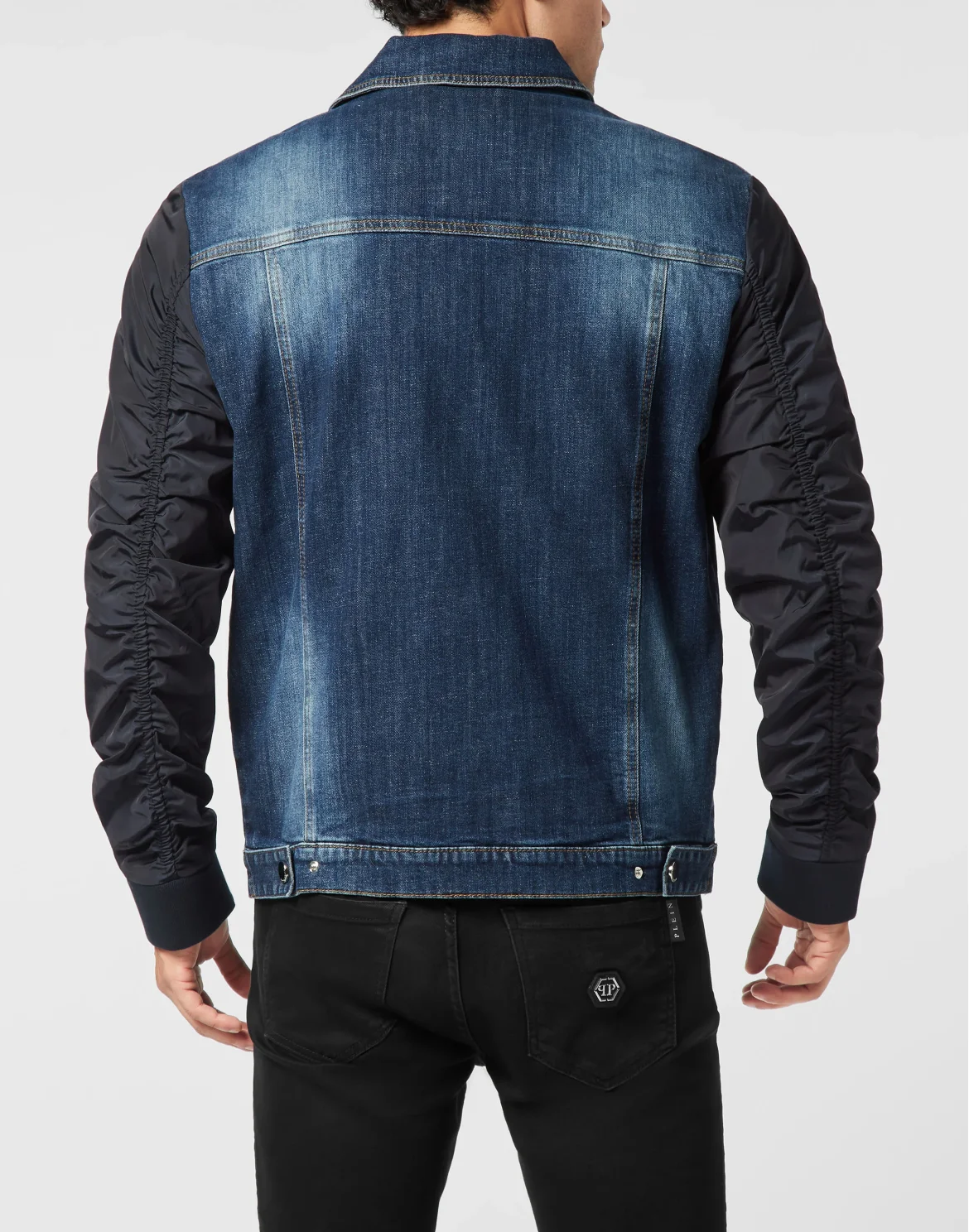 Composed Denim Zip Jacket College, цвет: Синий