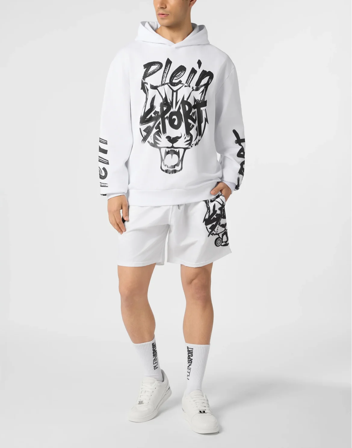 Hoodie Plein Sport, цвет: Белый