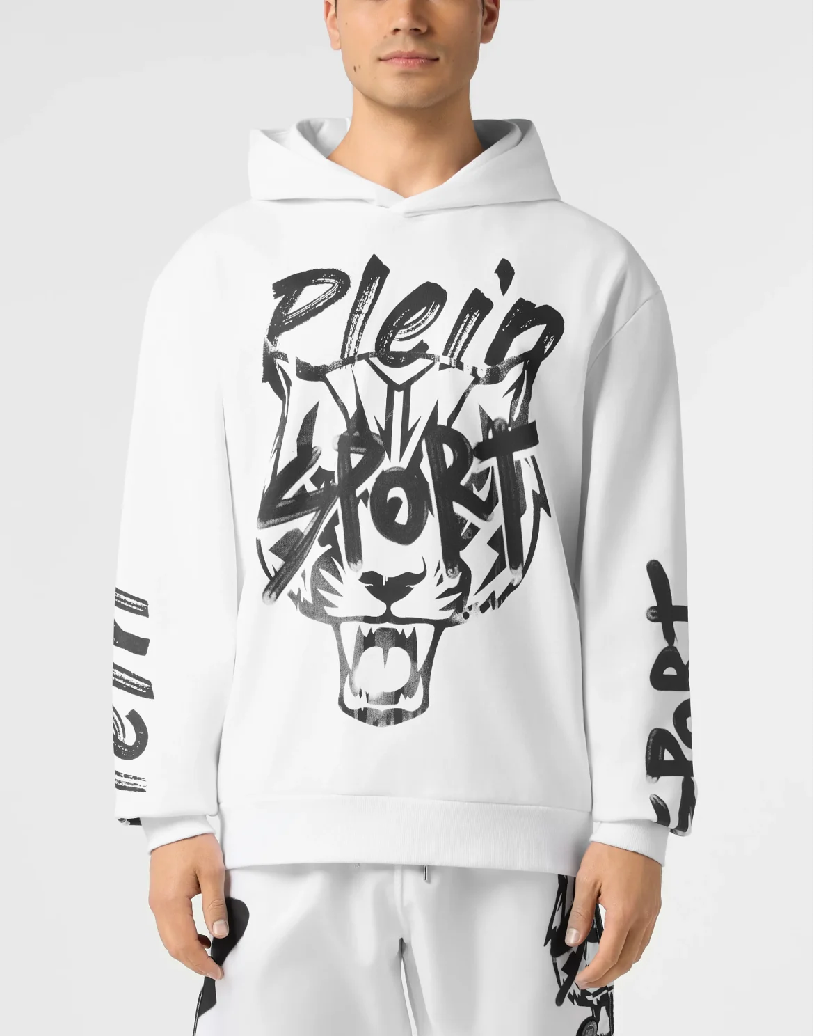 Hoodie Plein Sport, цвет: Белый