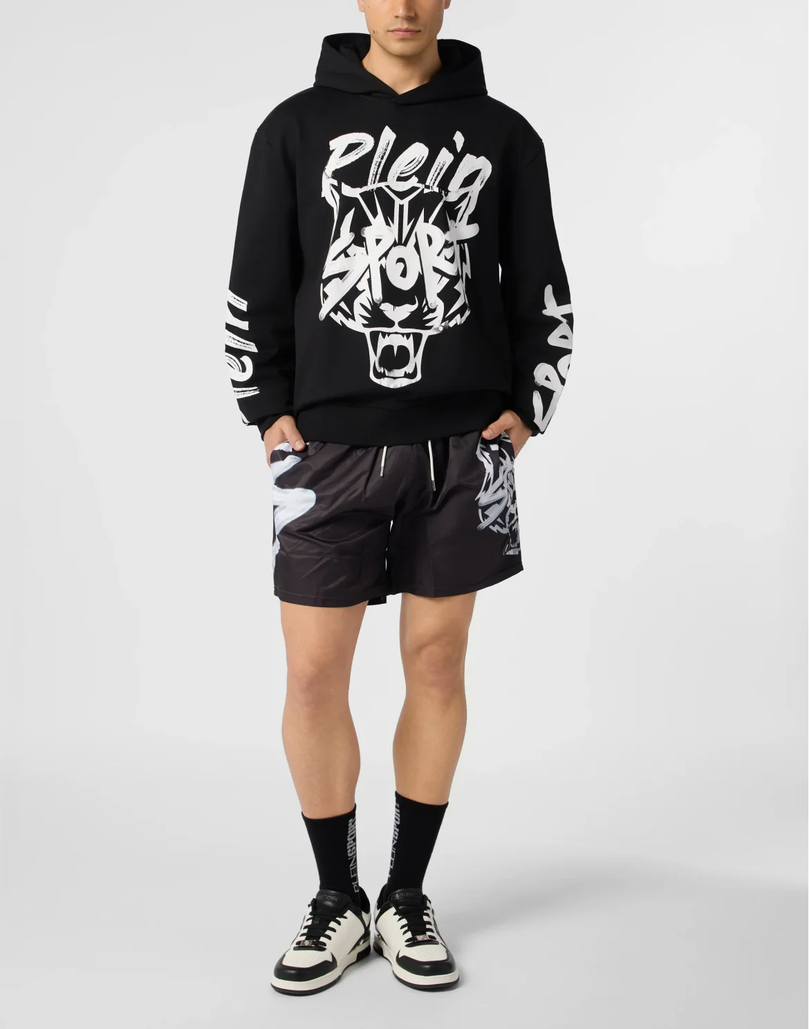 Hoodie Plein Sport, цвет: Черный