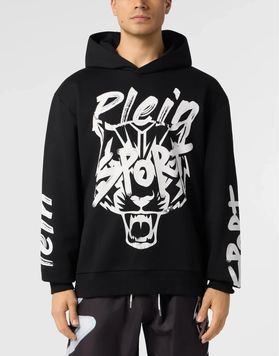 Hoodie Plein Sport, цвет: Черный
