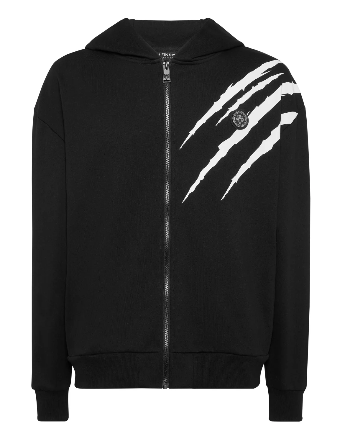 Hoodie Zip Jacket Scratch, цвет: Черный