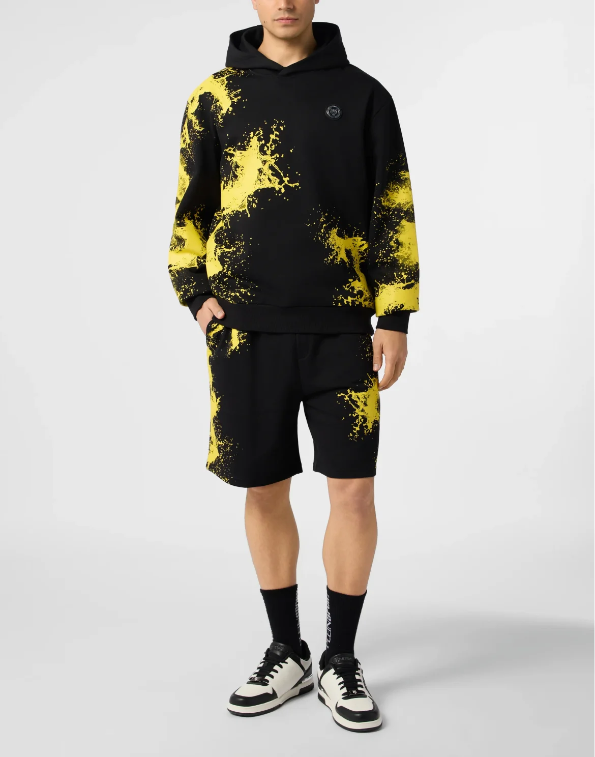 Hoodie Plein Sport Splash, цвет: Черный