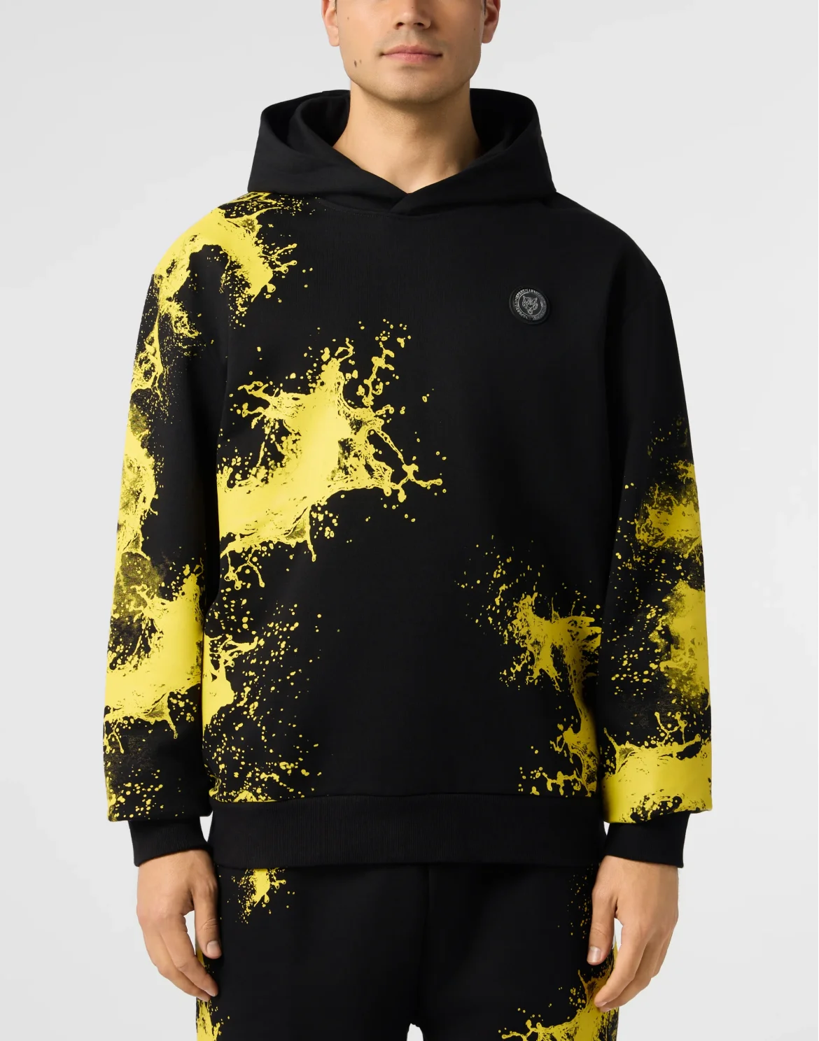 Hoodie Plein Sport Splash, цвет: Черный