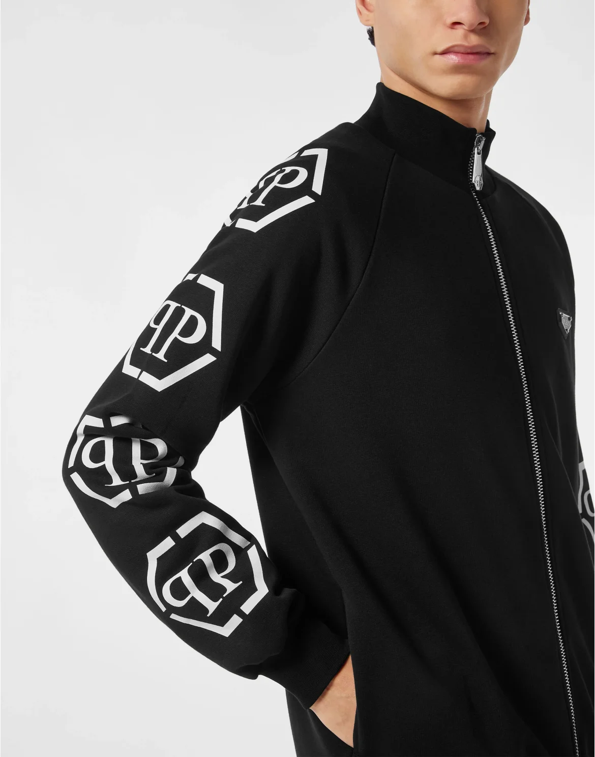 Jogging Jacket Hexagon, цвет: Черный