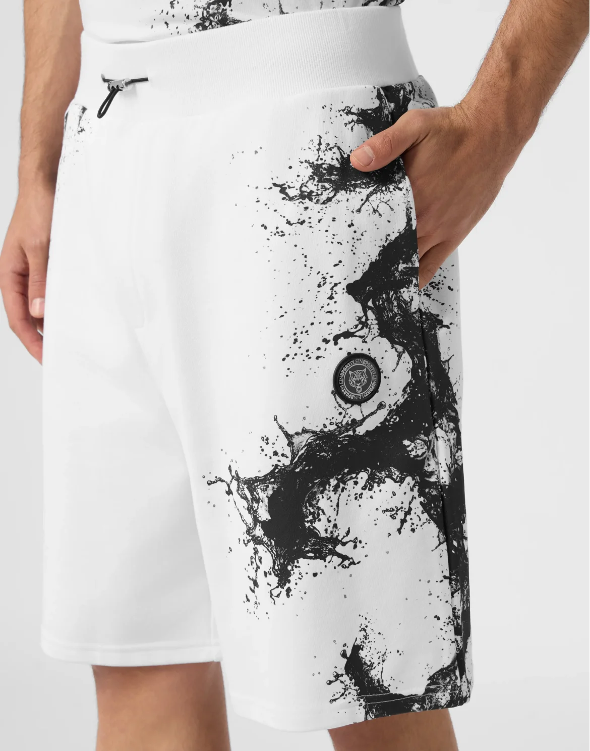 Shorts Plein Sport Splash, цвет: Белый