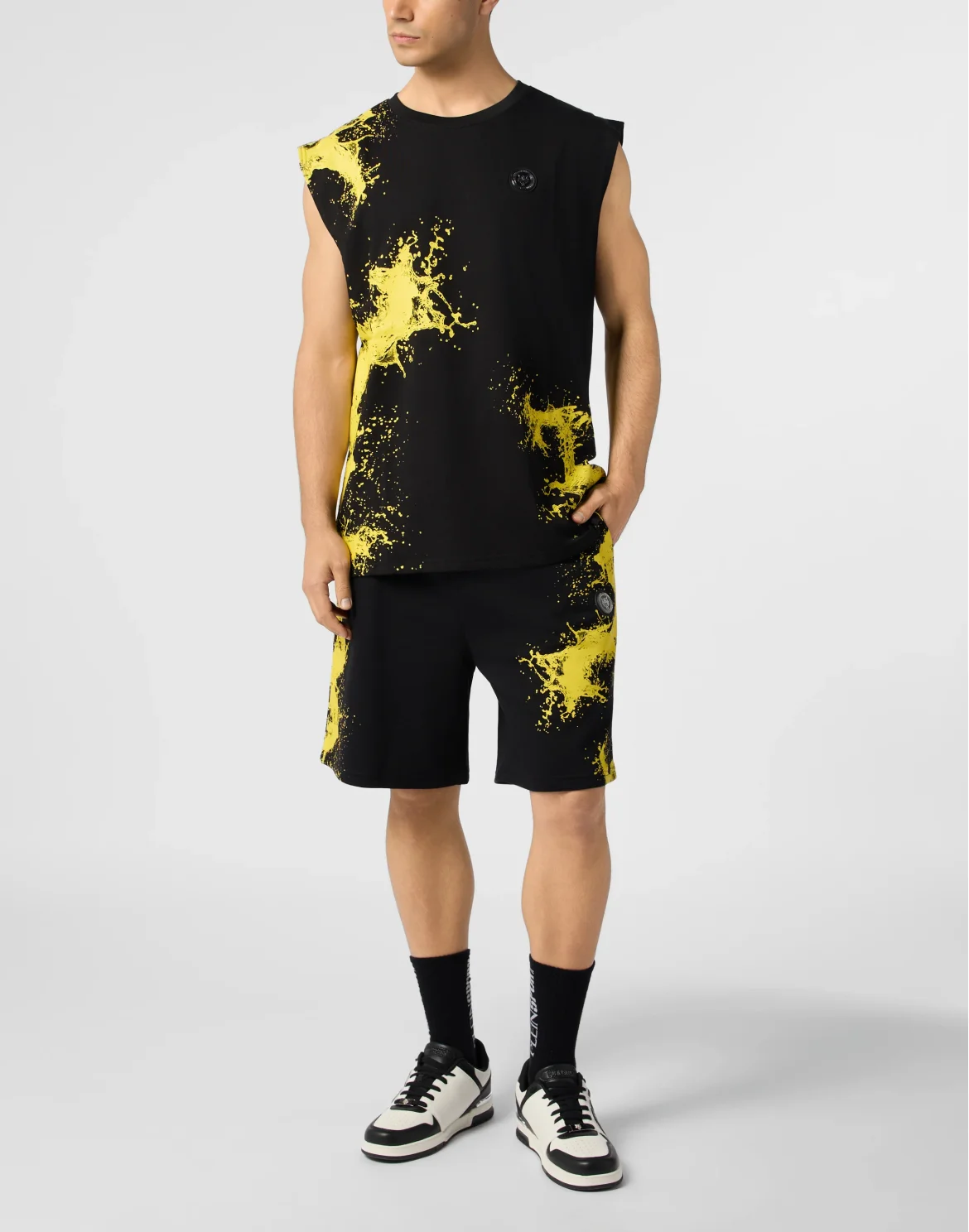 Shorts Plein Sport Splash, цвет: Черный