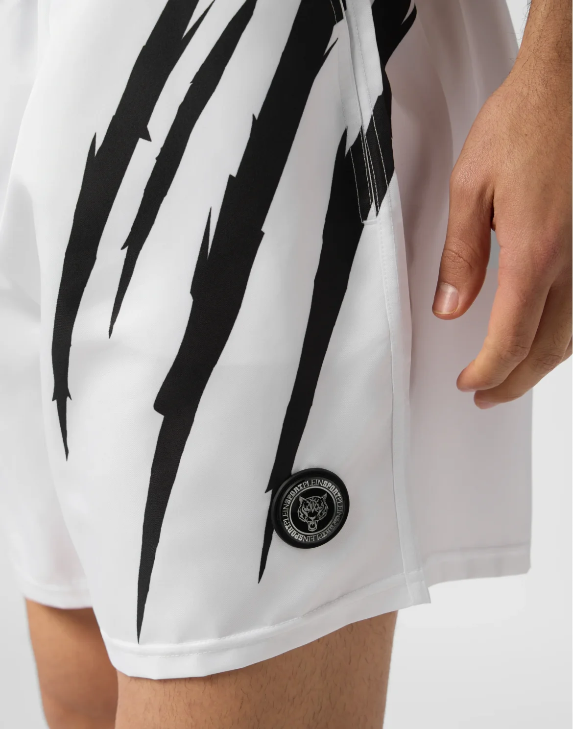 Nylon Shorts Scratch, цвет: Белый