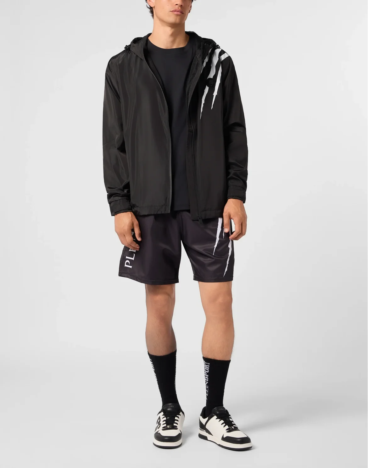 Nylon Shorts Scratch, цвет: Черный