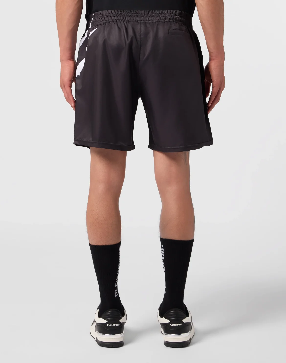 Nylon Shorts Scratch, цвет: Черный