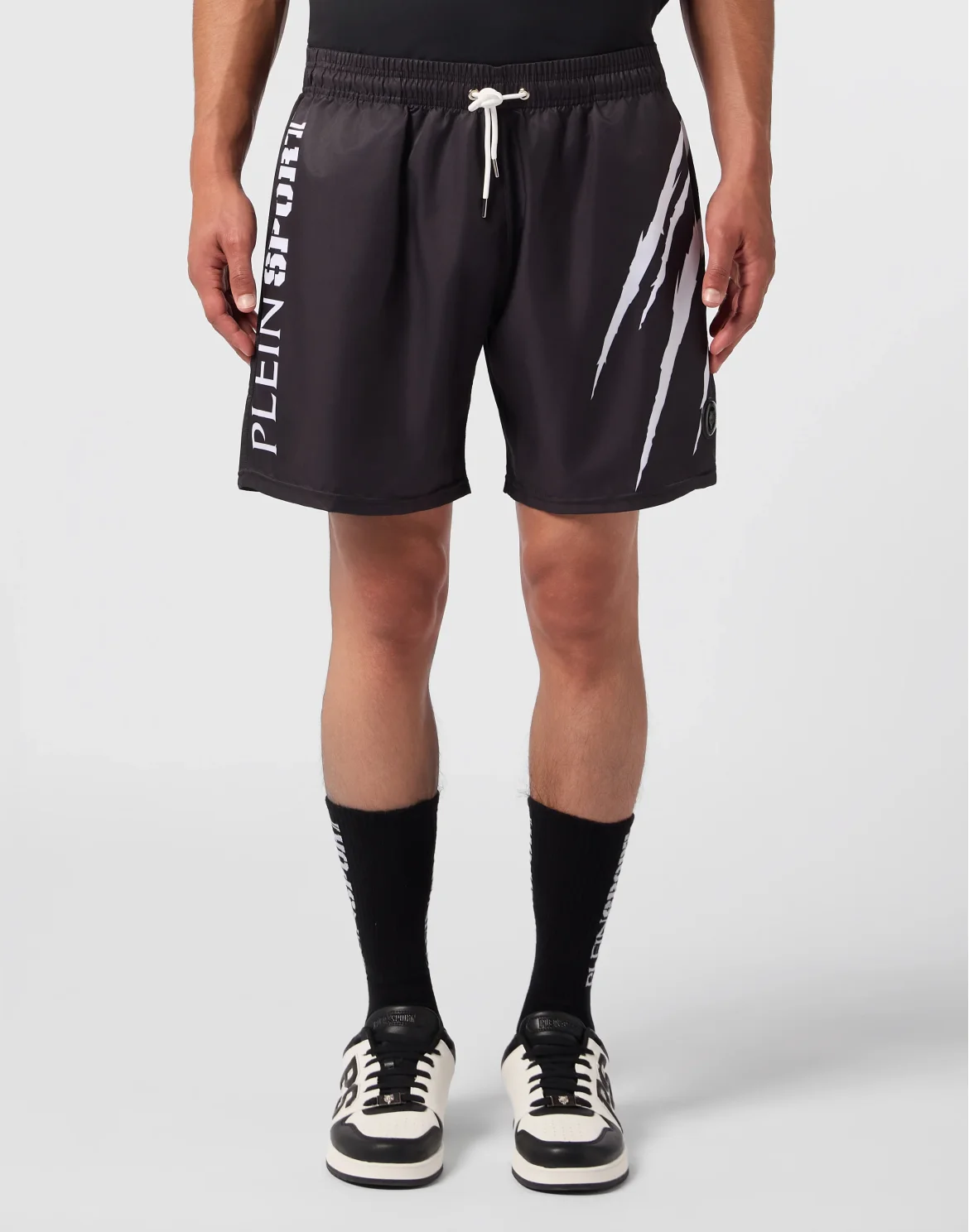Nylon Shorts Scratch, цвет: Черный