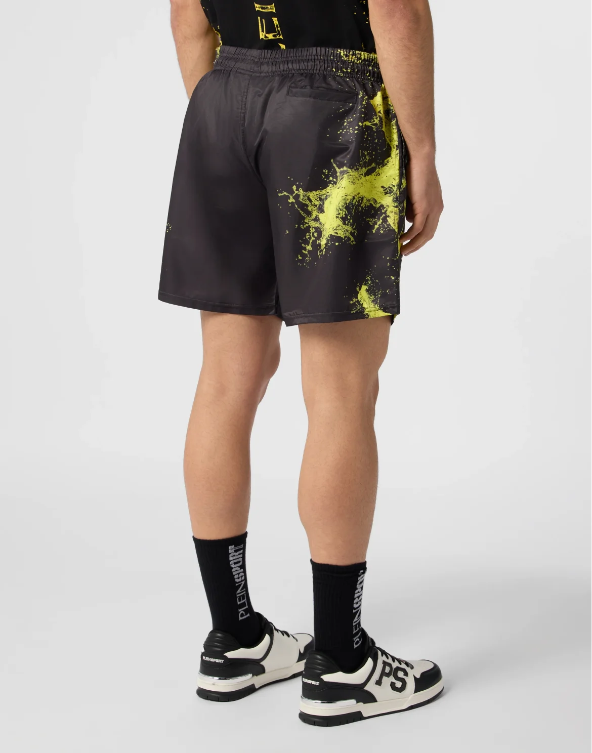 Nylon Shorts Splash, цвет: Черный
