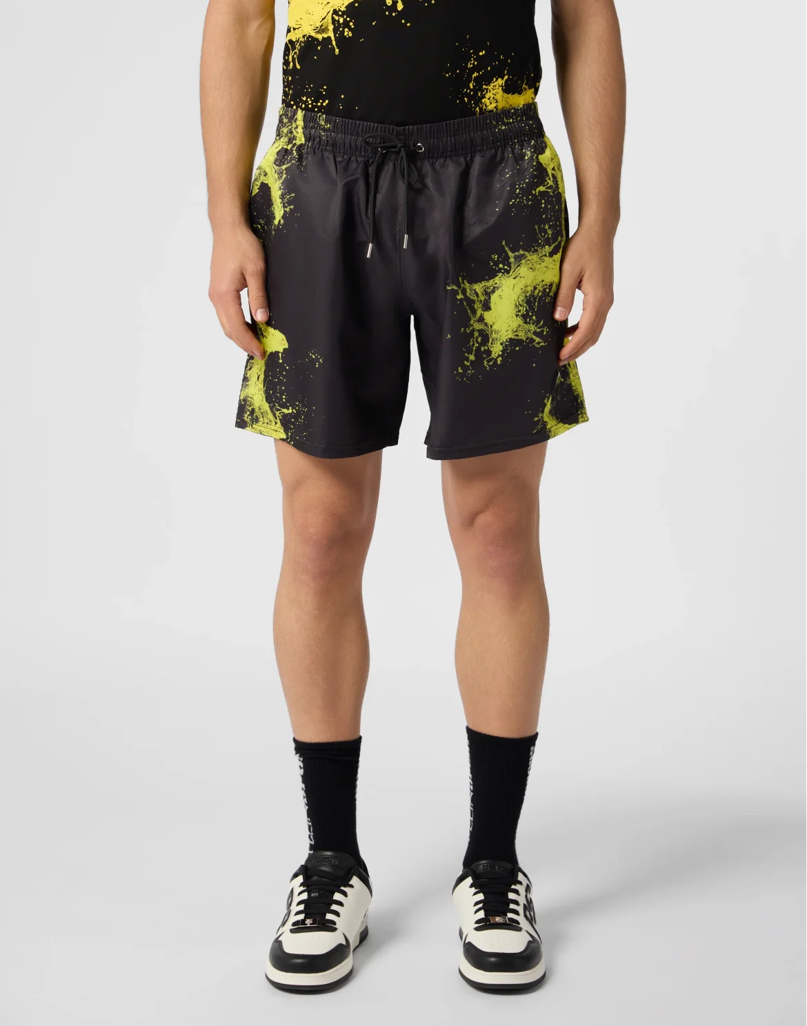 Nylon Shorts Splash, цвет: Черный