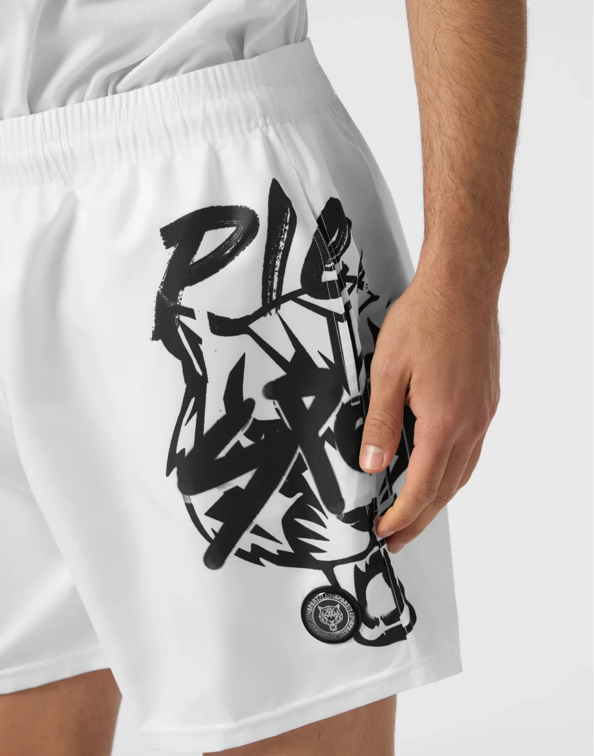 Printed Shorts Plein Sport, цвет: Белый