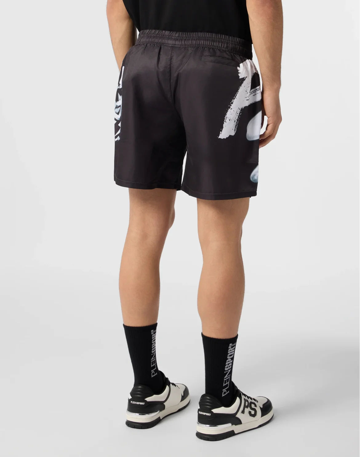 Printed Shorts Plein Sport, цвет: Черный