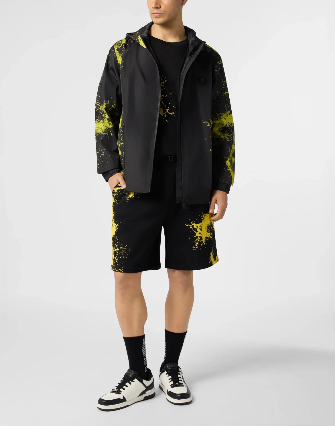 Windbreaker Jacket Splash, цвет: Черный