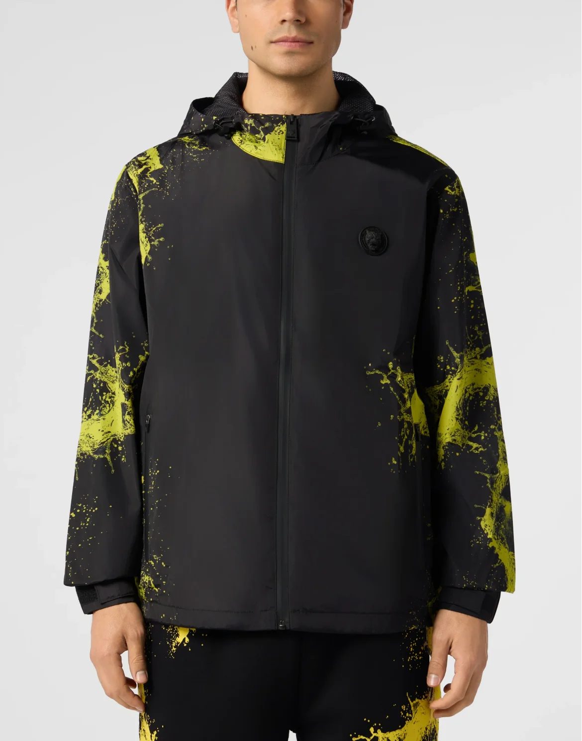 Windbreaker Jacket Splash, цвет: Черный