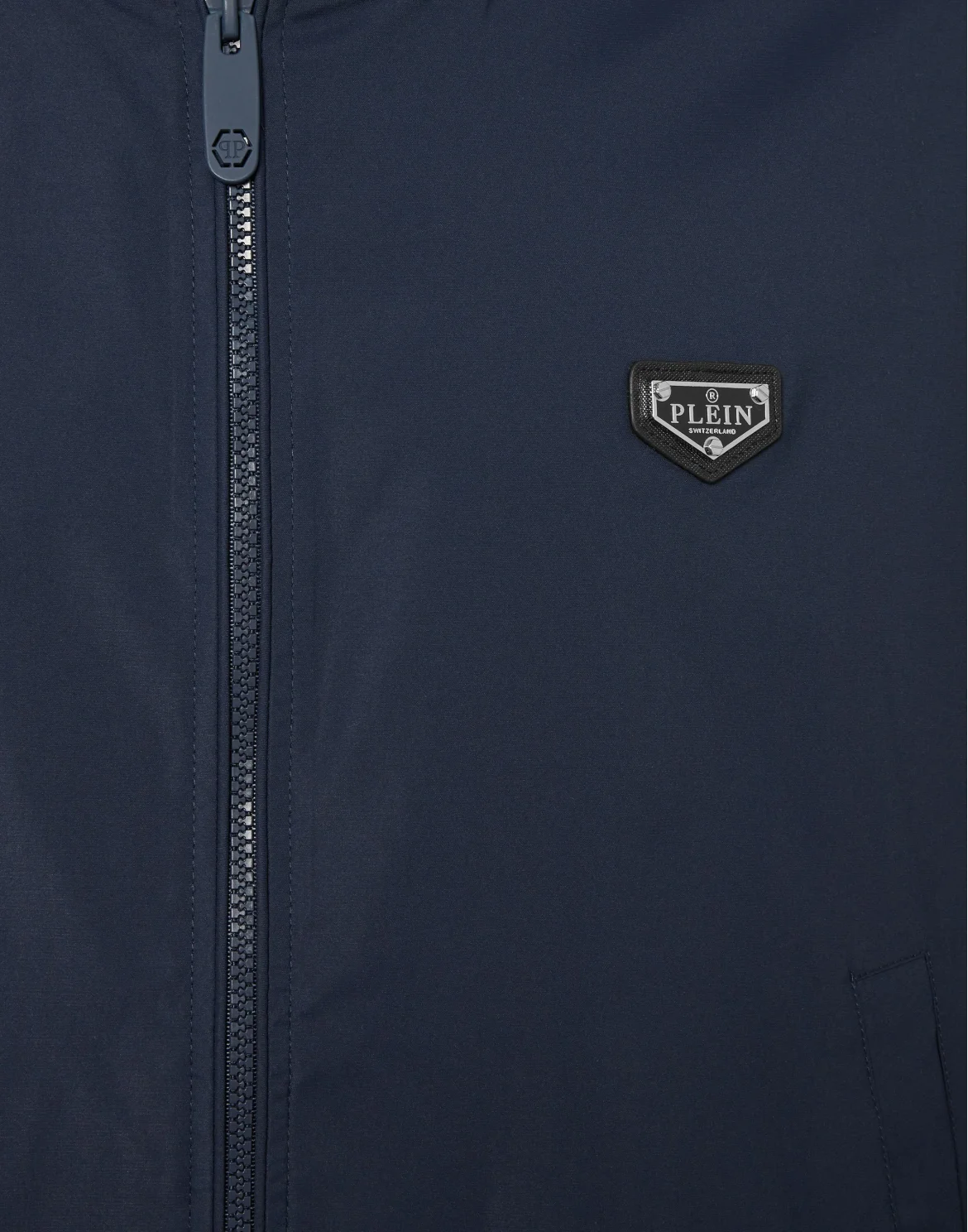 Nylon Bomber Jacket, цвет: Синий