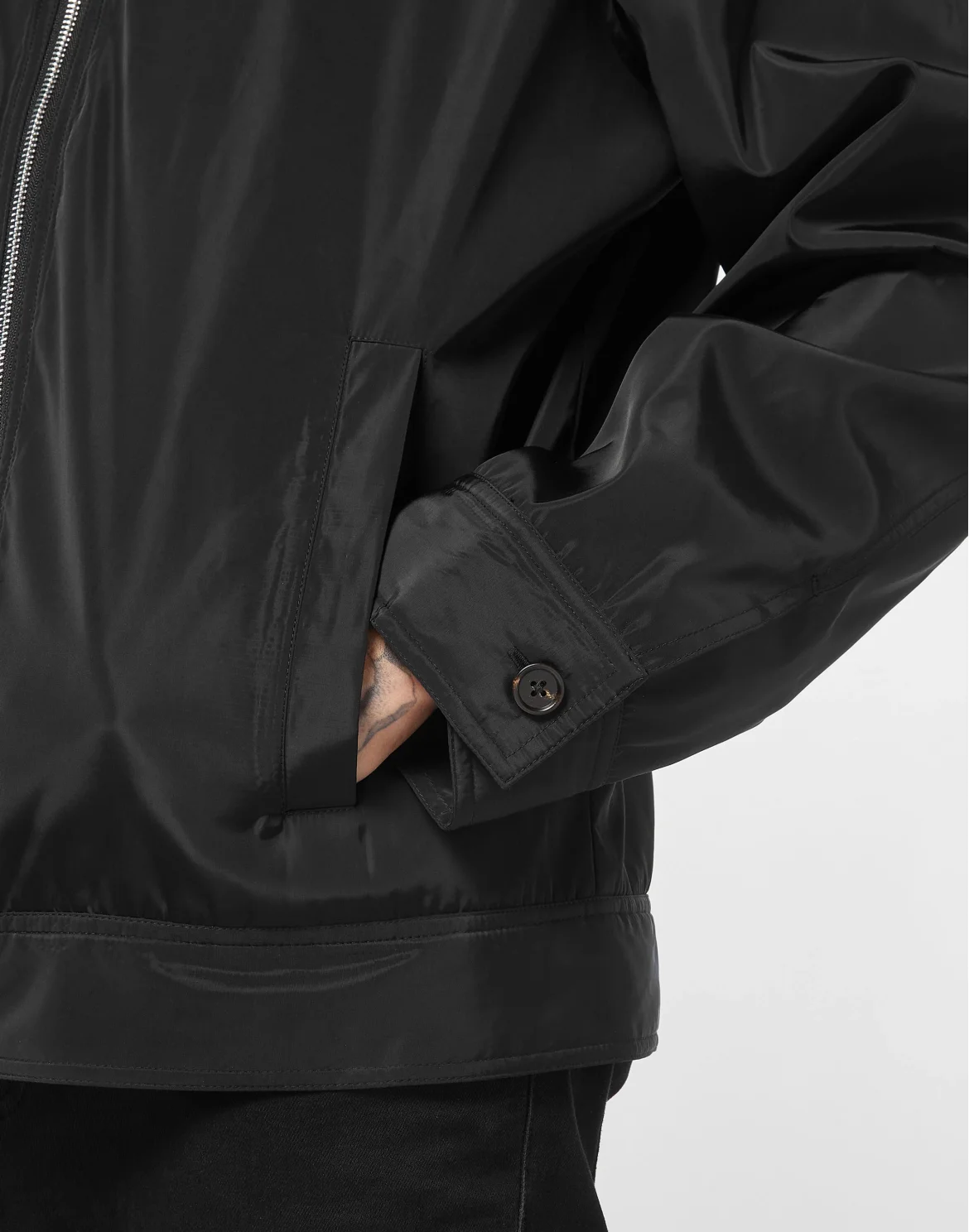 Nylon Coster Jacket, цвет: Черный