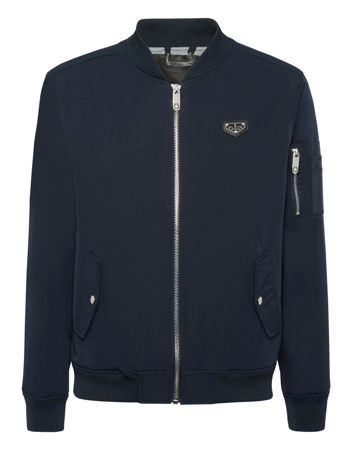 Nylon Bomber Jacket, цвет: Синий
