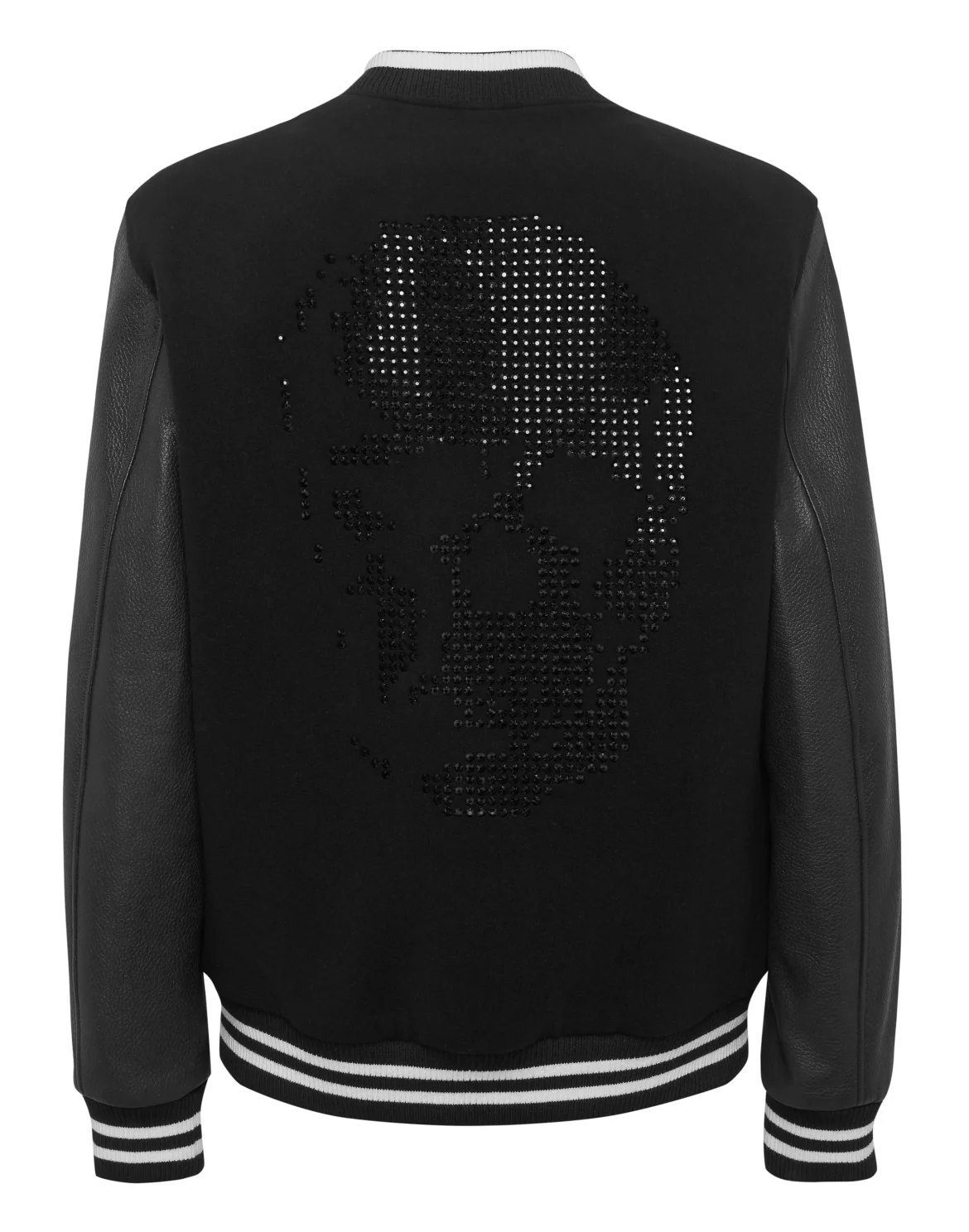 College Bomber Skull Stones, цвет: Черный
