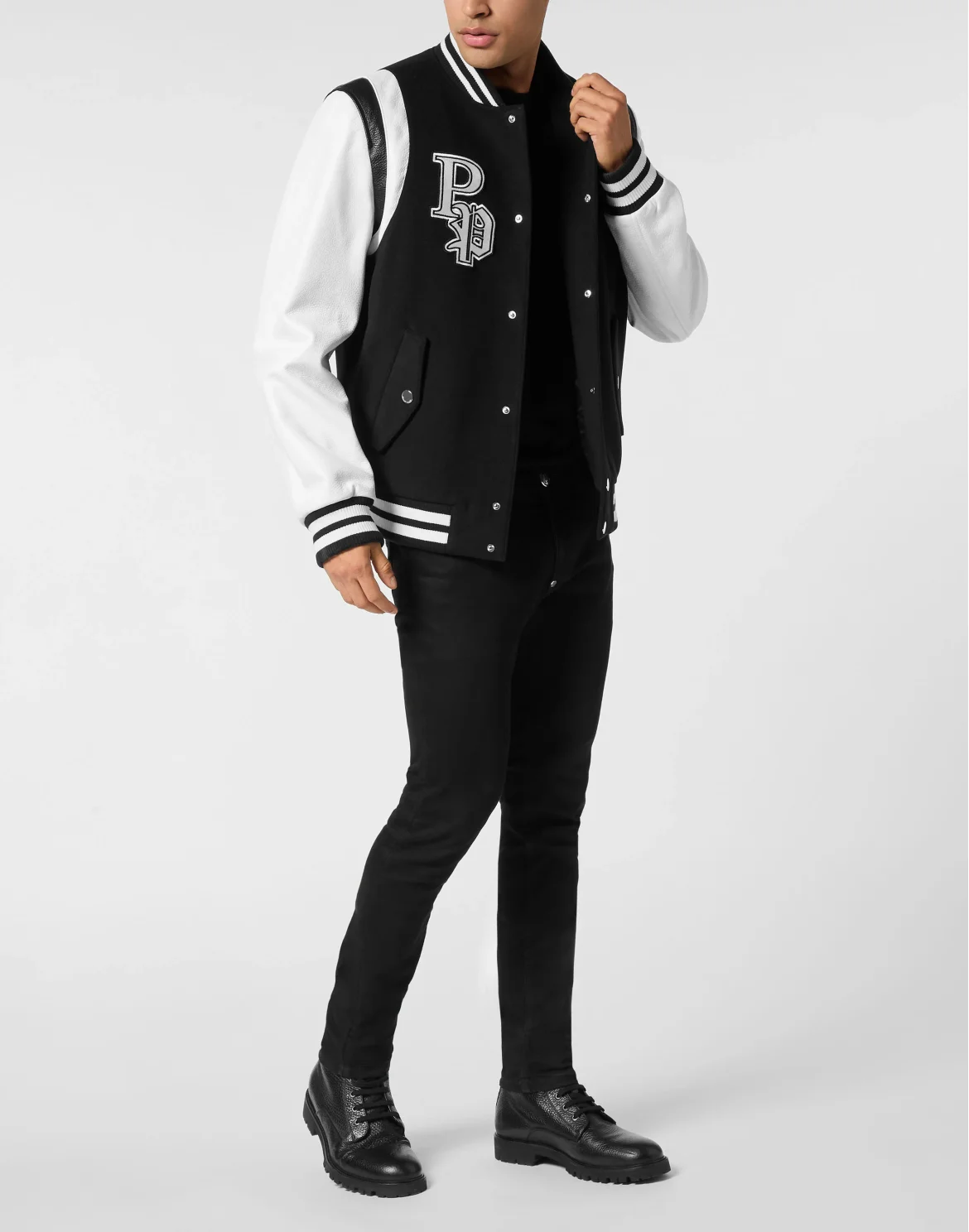 College Bomber Jacket Patches, цвет: Черный