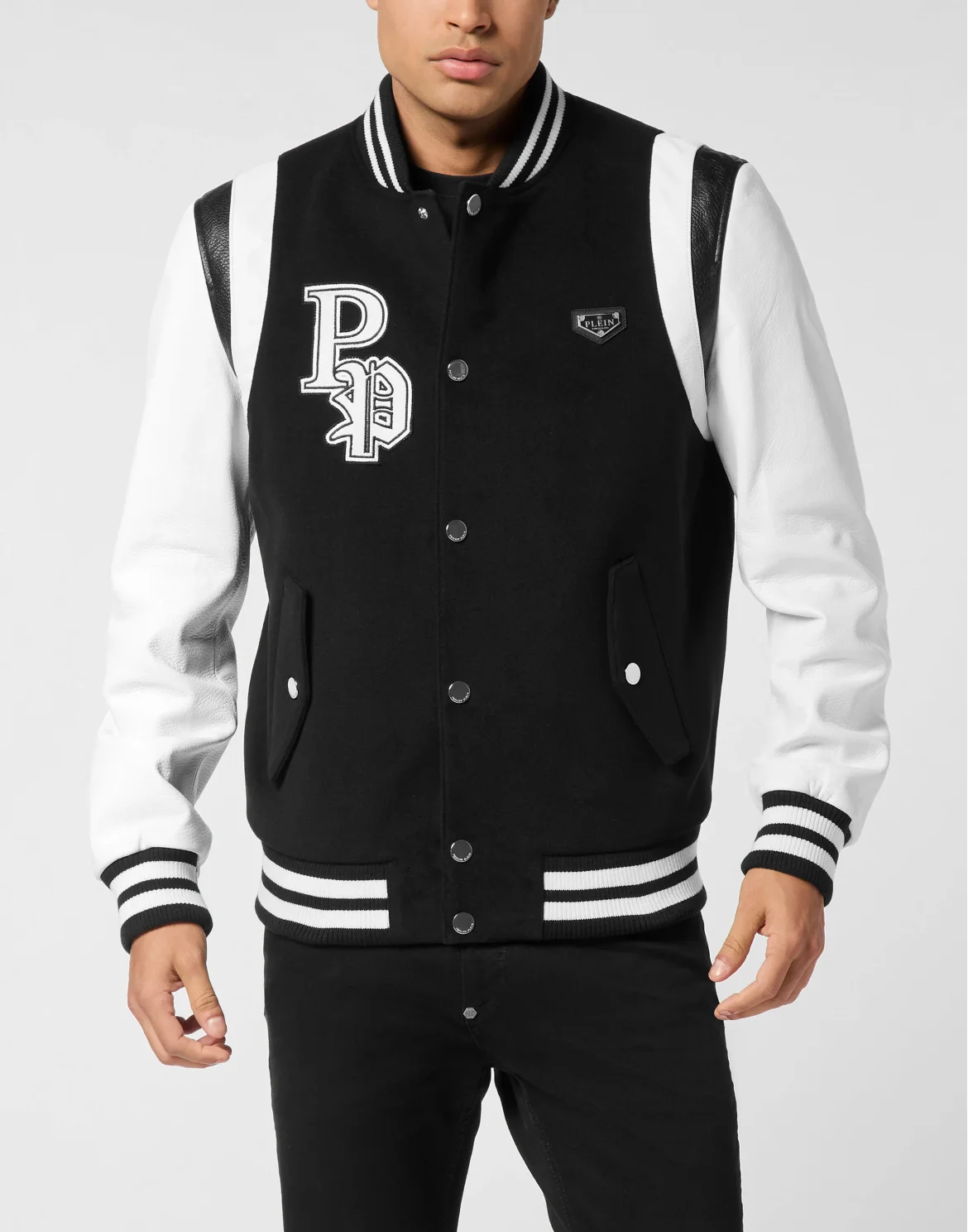 College Bomber Jacket Patches, цвет: Черный