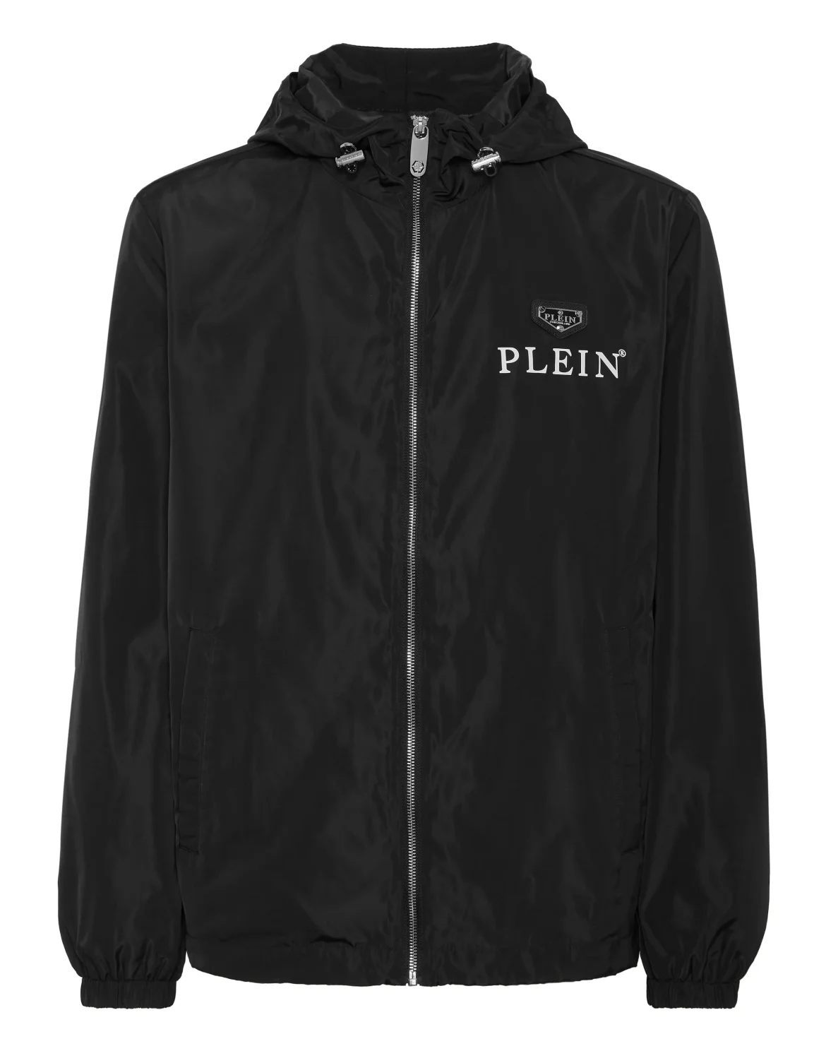 Nylon Windbreaker, цвет: Черный
