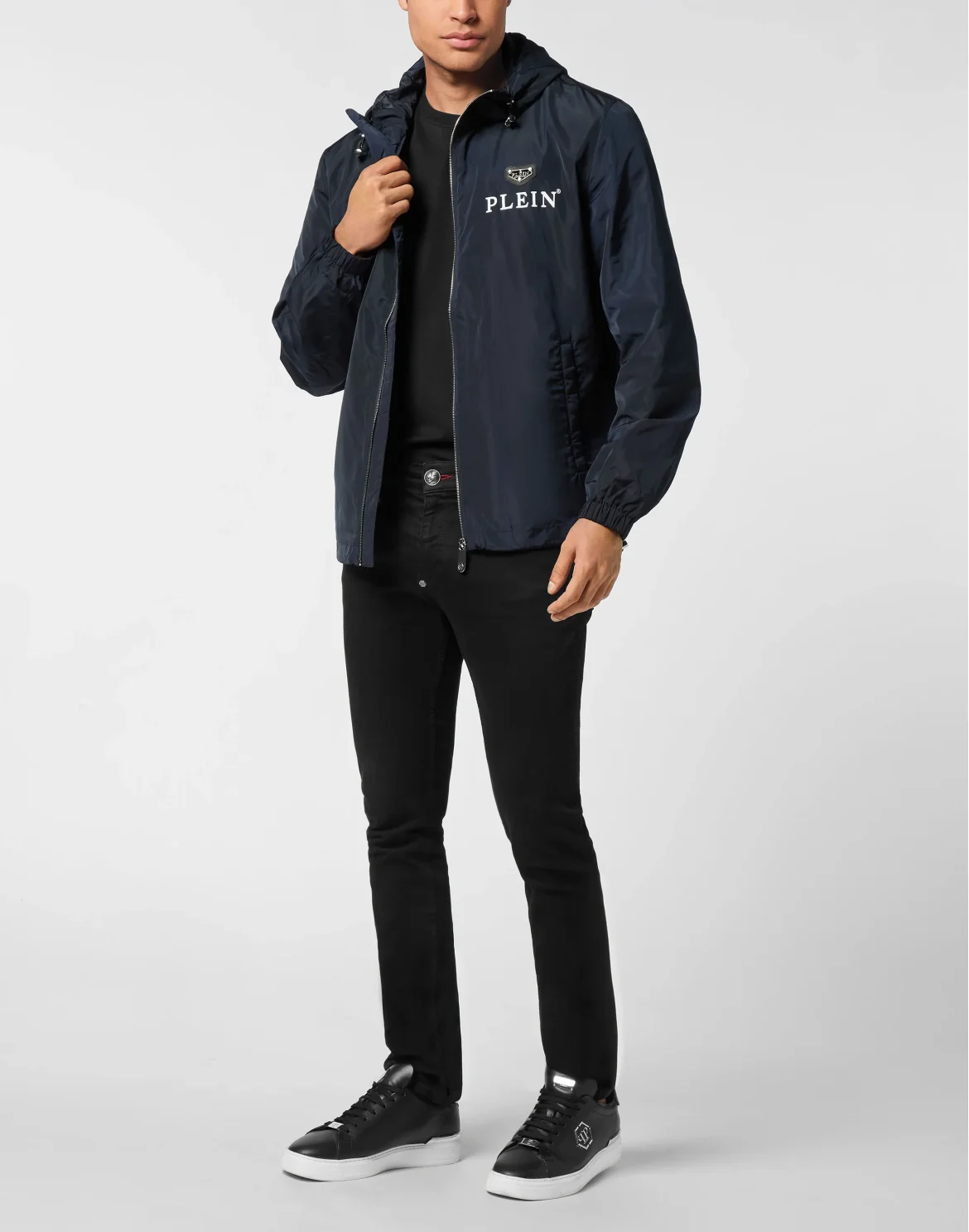 Nylon Windbreaker, цвет: Синий