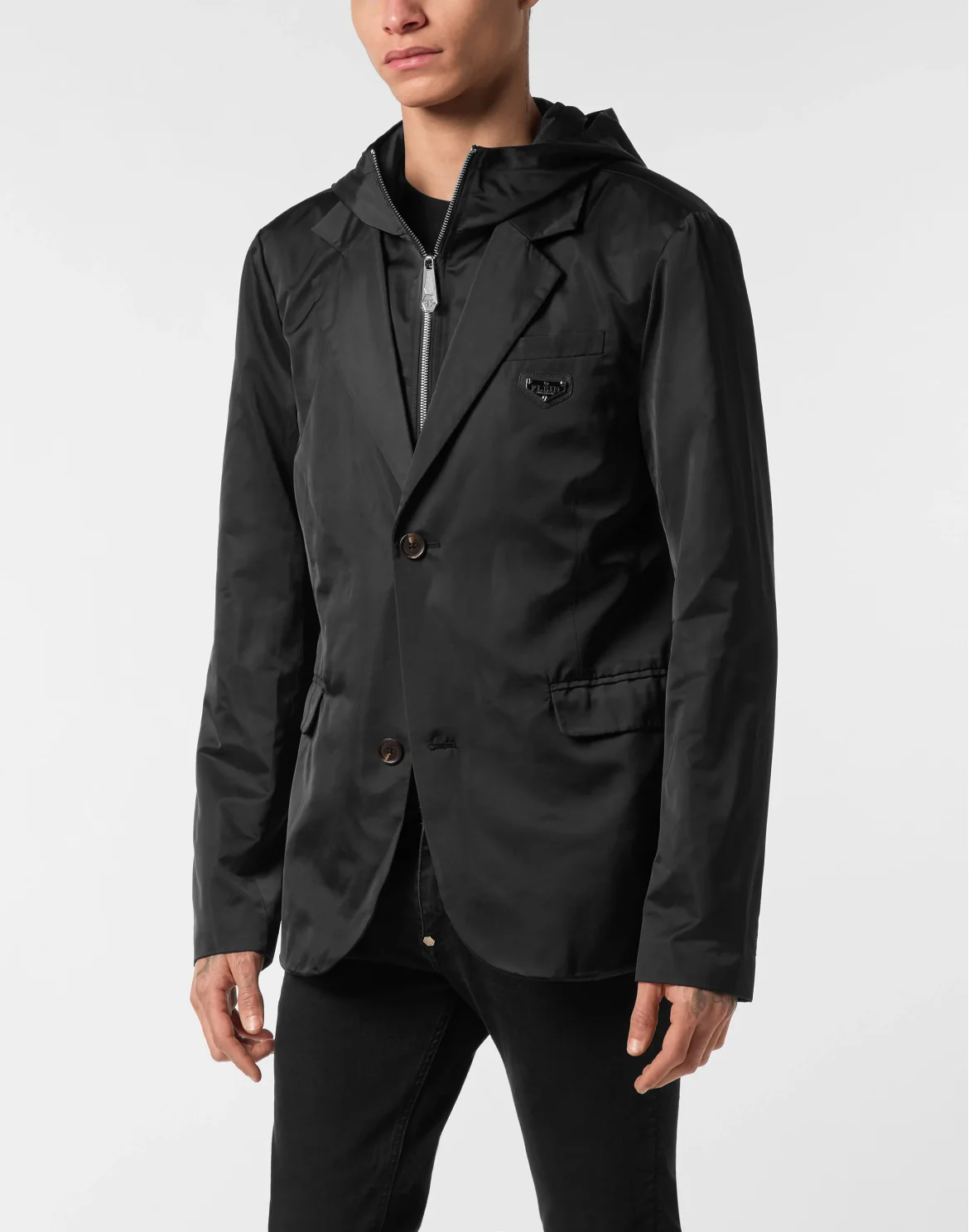 Blazer Hoodie Gigolo Fit, цвет: Черный
