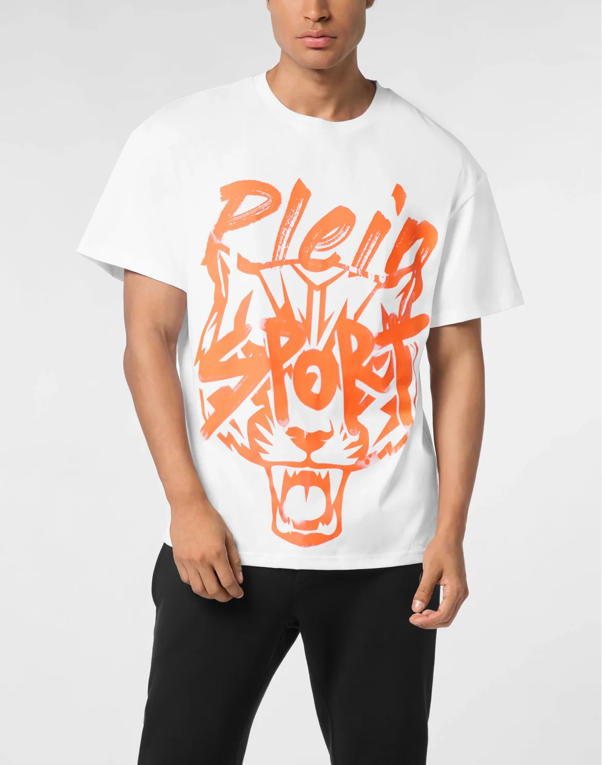 Round Neck T-Shirt Plein Sport, цвет: Белый