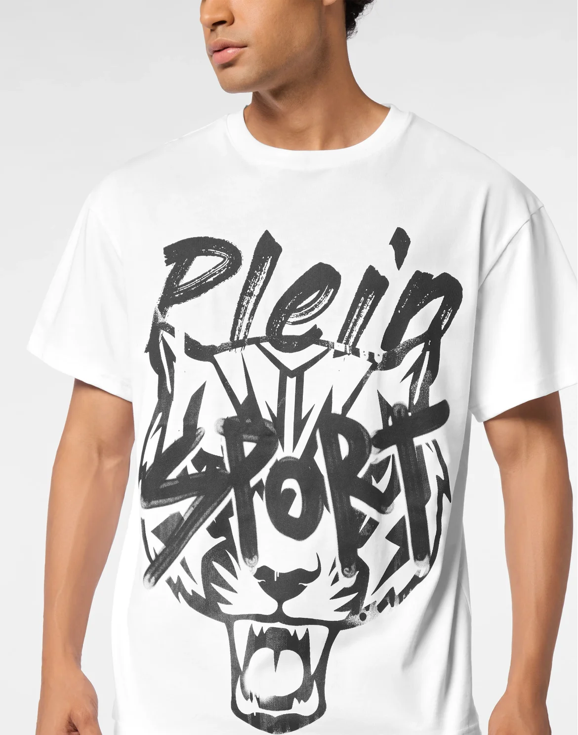 Round Neck T-Shirt Plein Sport, цвет: Белый