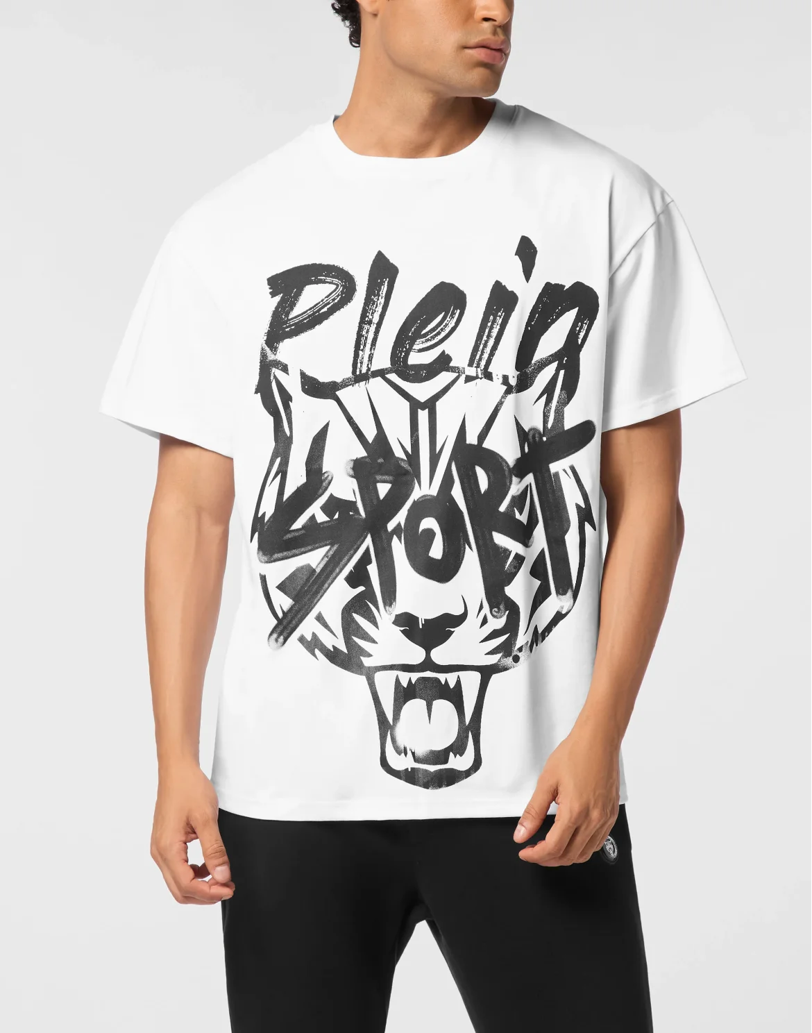 Round Neck T-Shirt Plein Sport, цвет: Белый