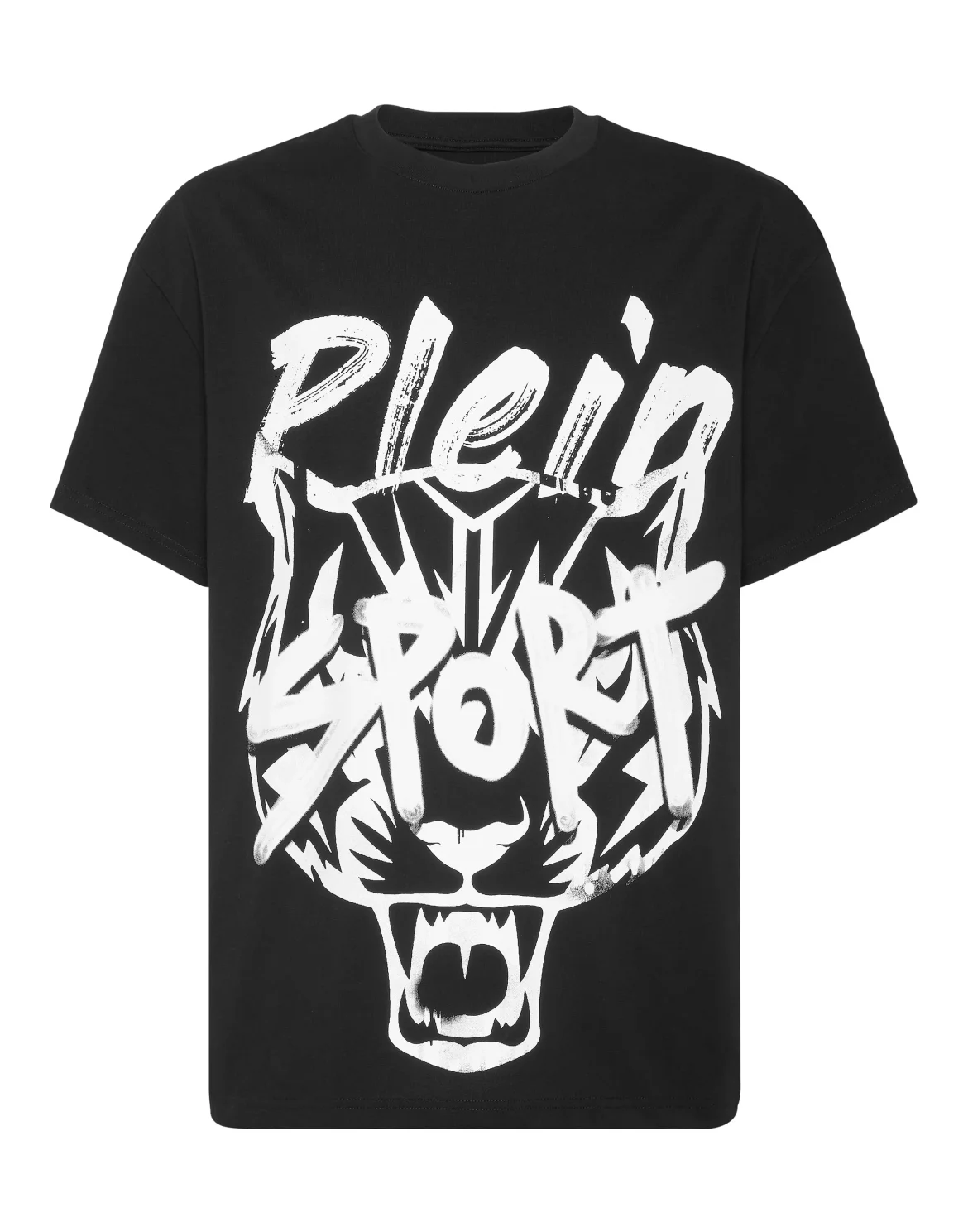 Round Neck T-Shirt Plein Sport, цвет: Черный