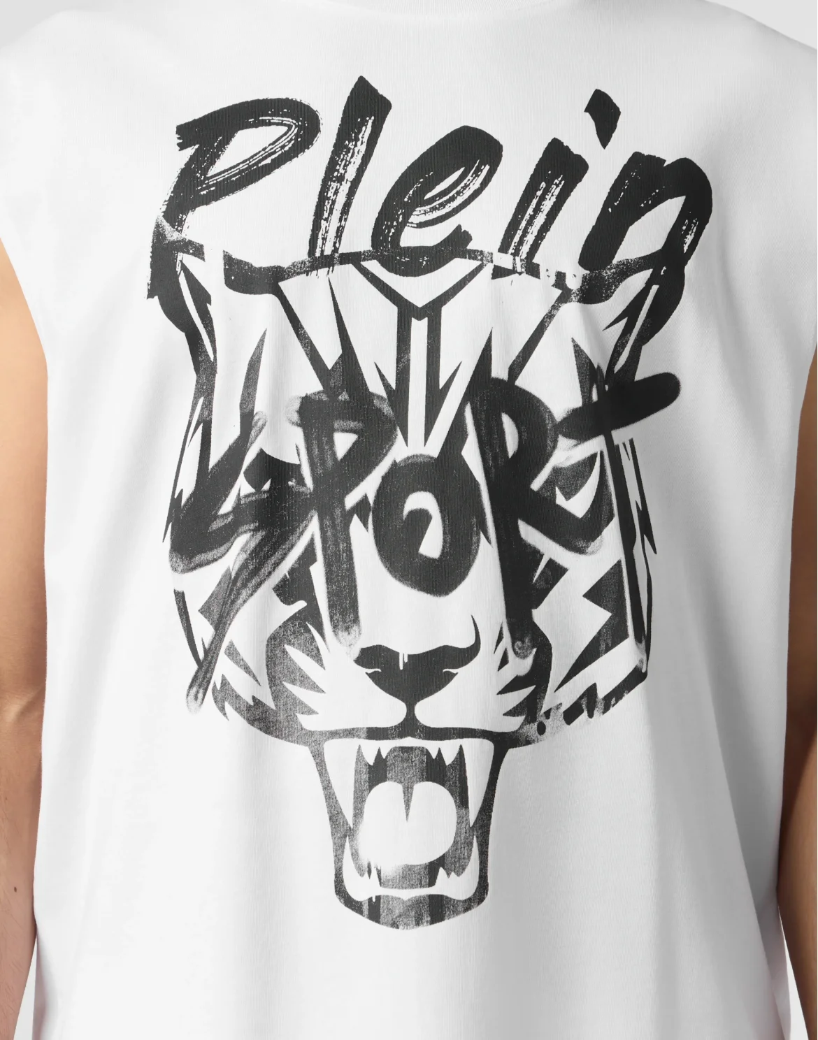 Tanktop Plein Sport, цвет: Белый