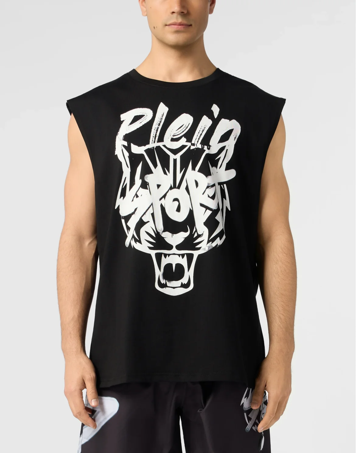 Tanktop Plein Sport, цвет: Черный