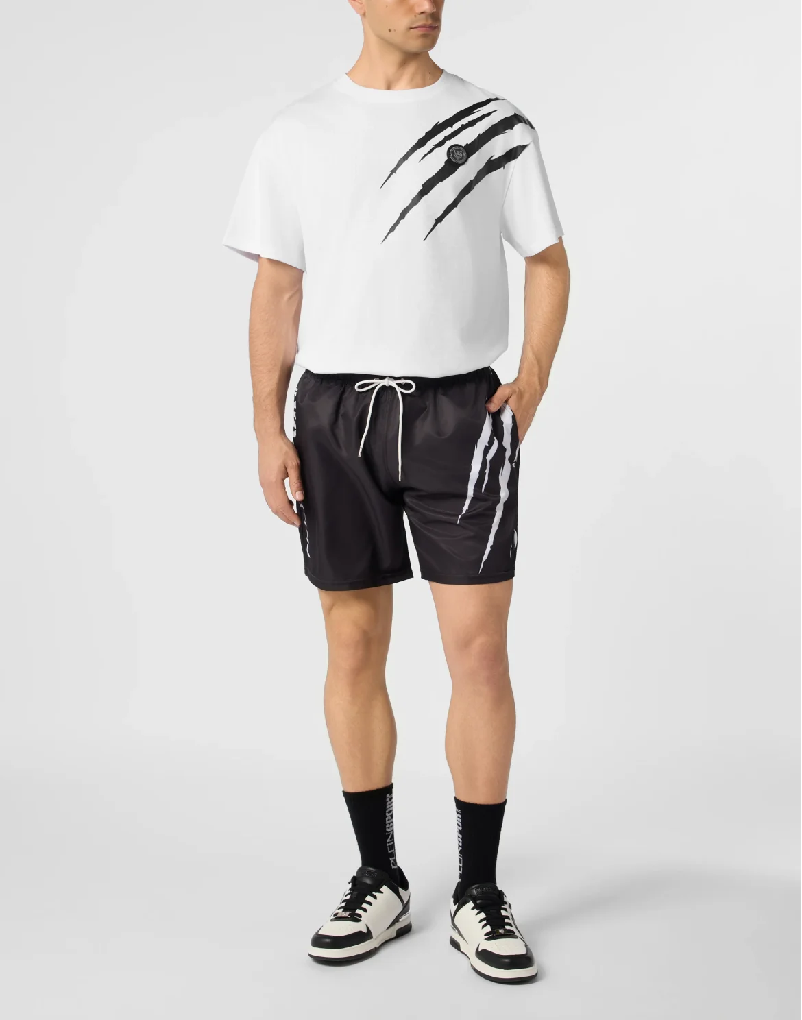 Regular T-Shirt Scratch, цвет: Белый