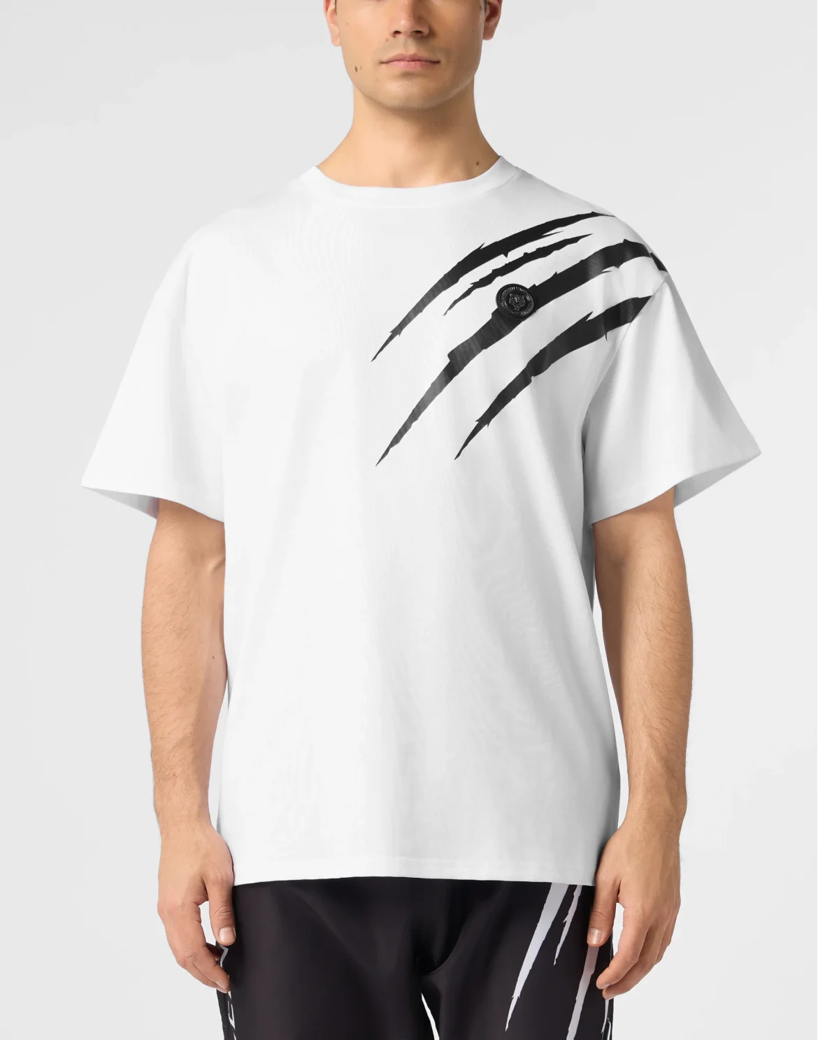 Regular T-Shirt Scratch, цвет: Белый