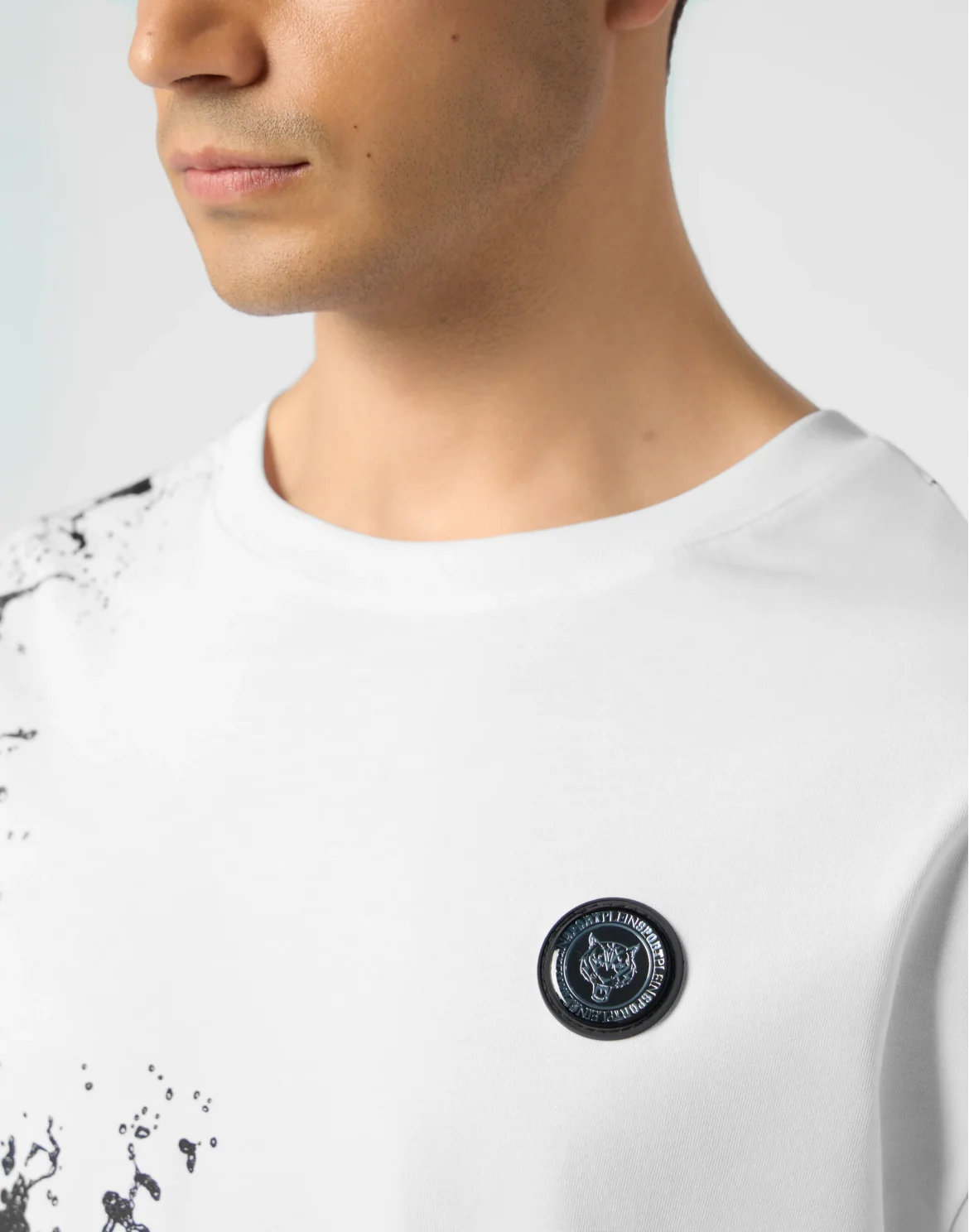 T-Shirt Plein Sport Splash, цвет: Белый