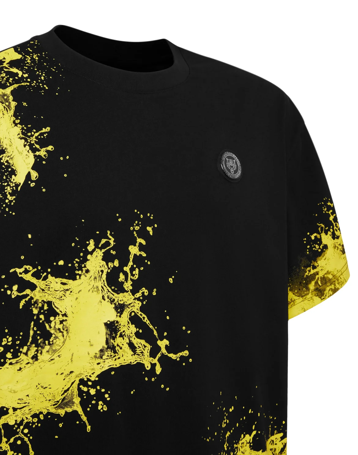 T-Shirt Plein Sport Splash, цвет: Черный