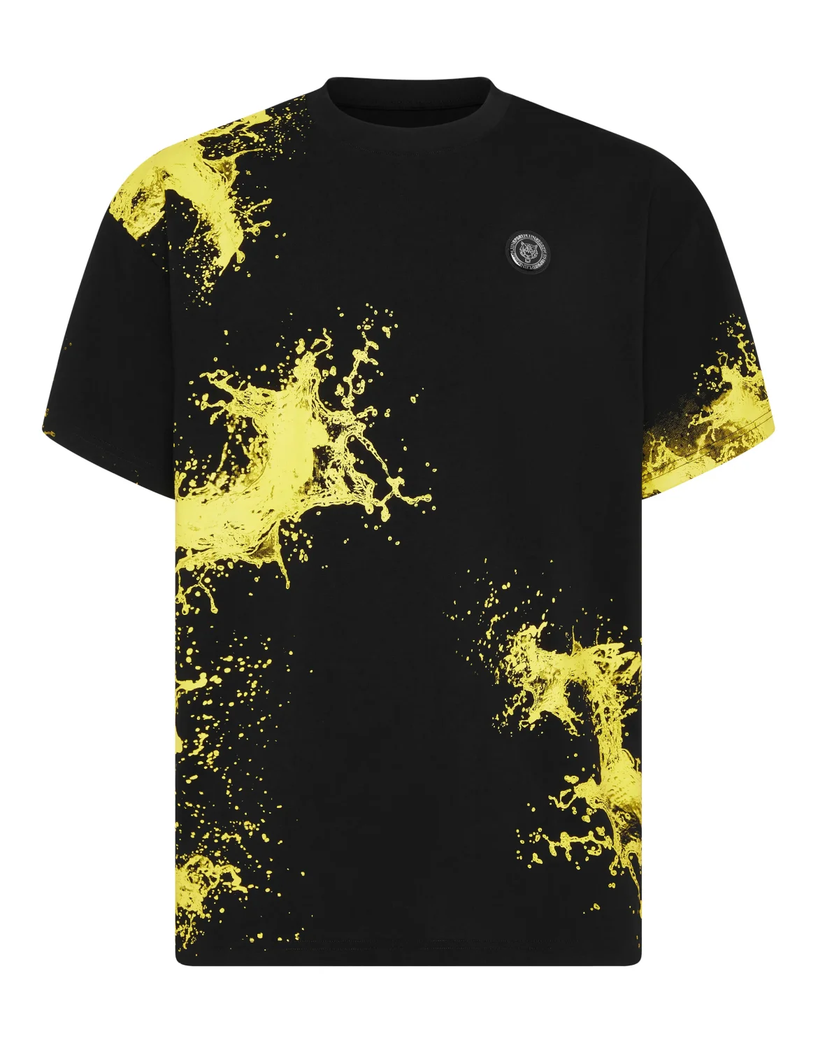 T-Shirt Plein Sport Splash, цвет: Черный
