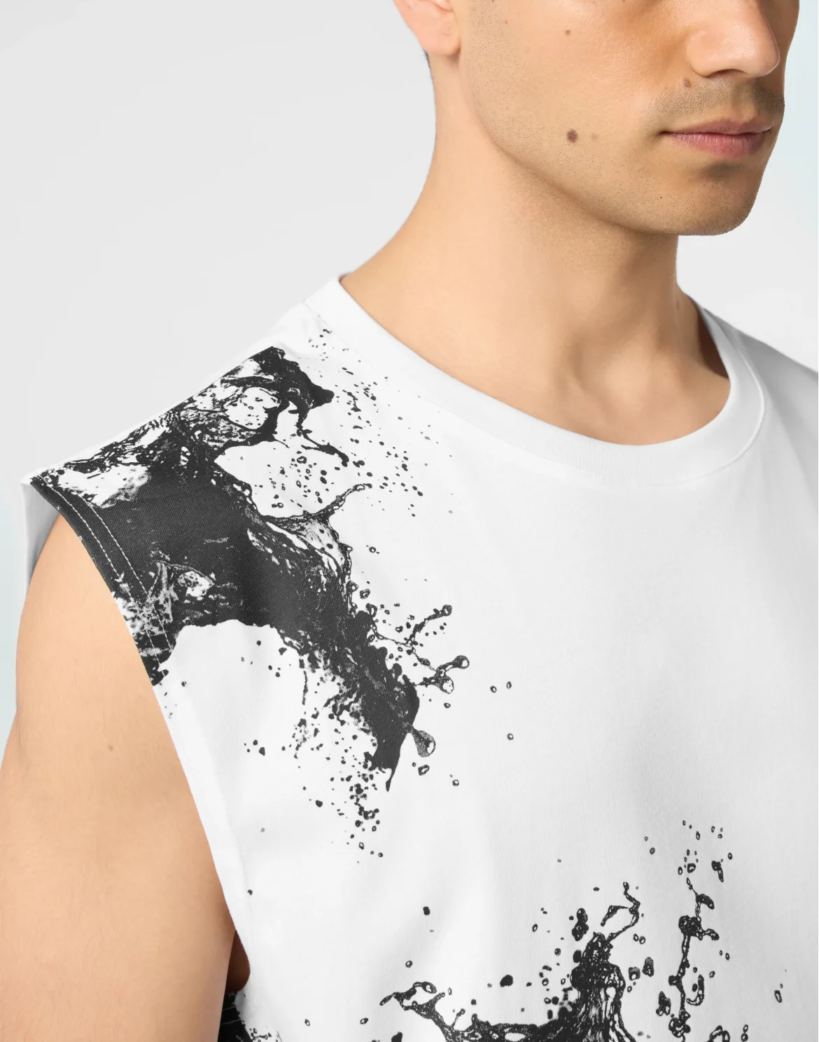 Tank Top Plein Sport Splash, цвет: Белый