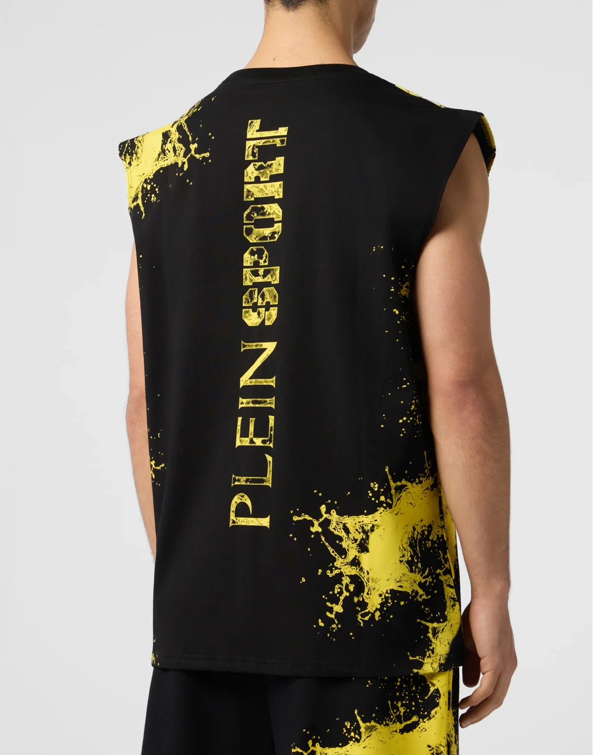 Tank Top Plein Sport Splash, цвет: Черный