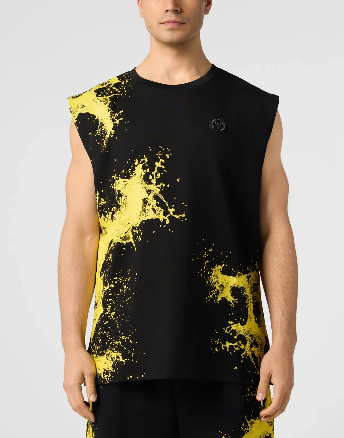 Tank Top Plein Sport Splash, цвет: Черный