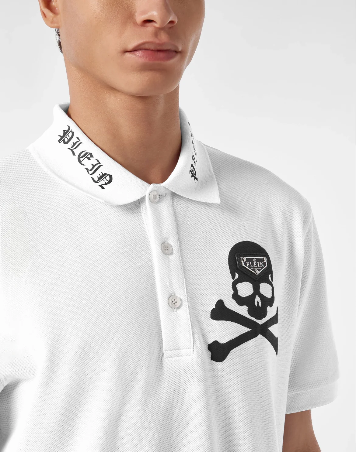 Polo T-Shirt Skull & Bones, цвет: Белый