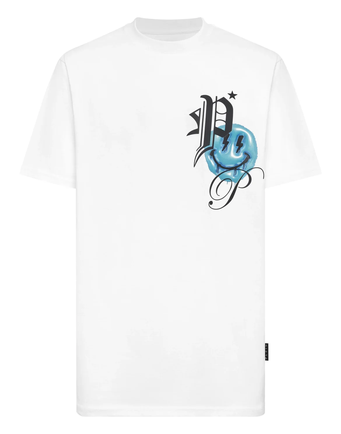 Round Neck T-Shirt Smile Balloon, цвет: Белый